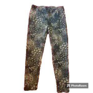 Polo by Ralph Lauren girl's bandana leggings M (8-10)‎